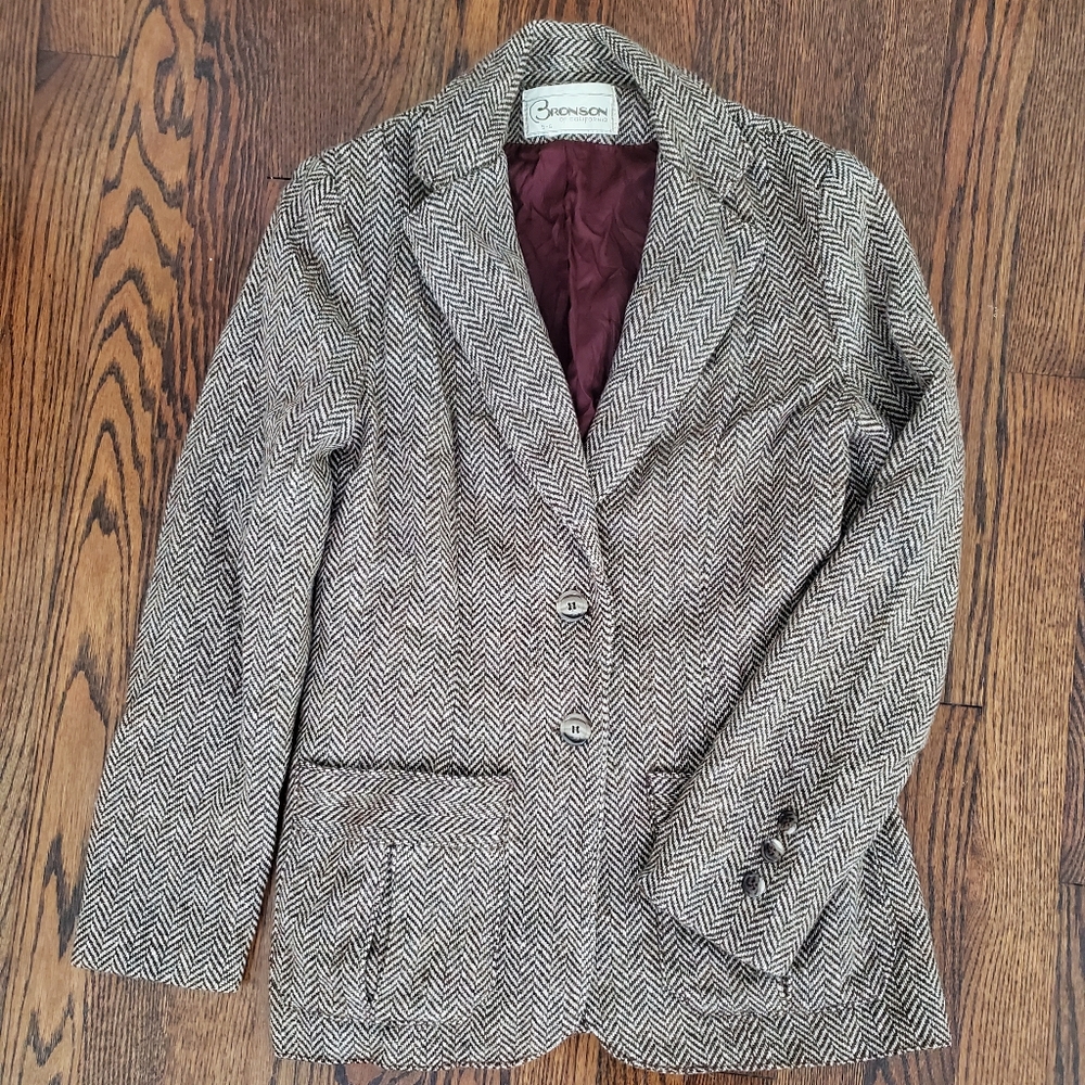 Vintage Tweed Jacket Bronson of California